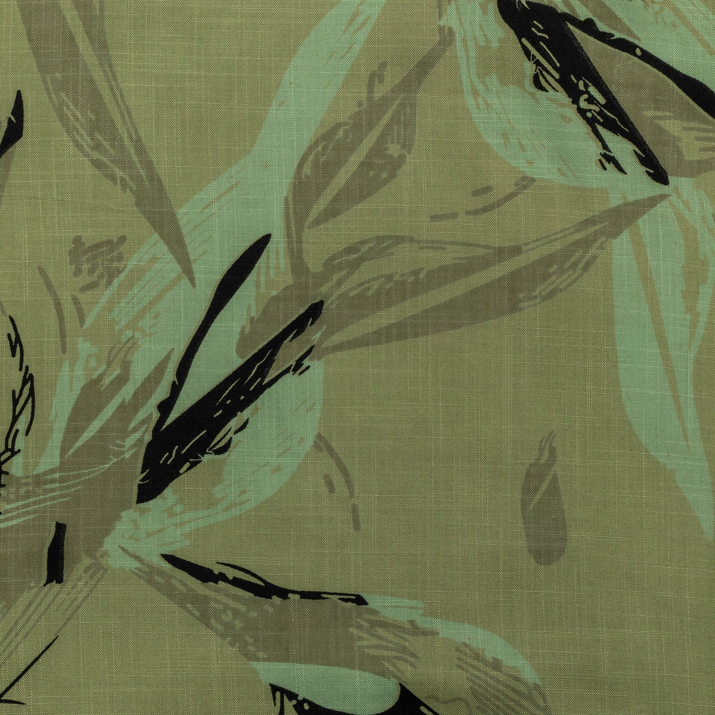 Abstract Brushstroke Modal Rayon Fabric