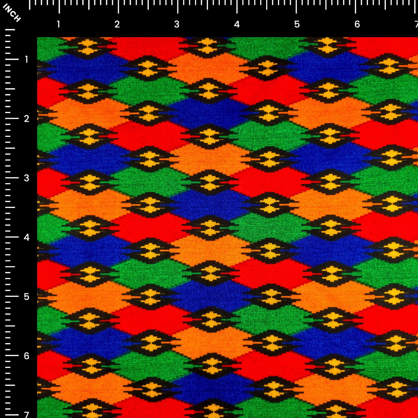 Ethnic Nepali Dhaka Printed Poplin Fabric