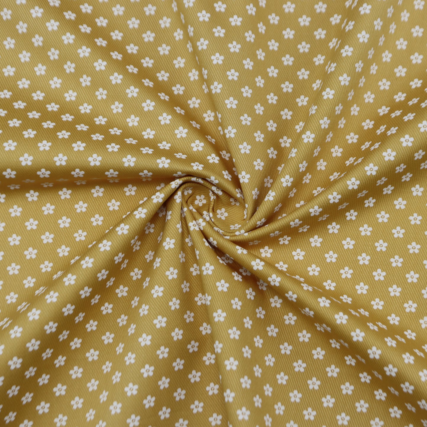 Mini Floral Printed Twill Fabric