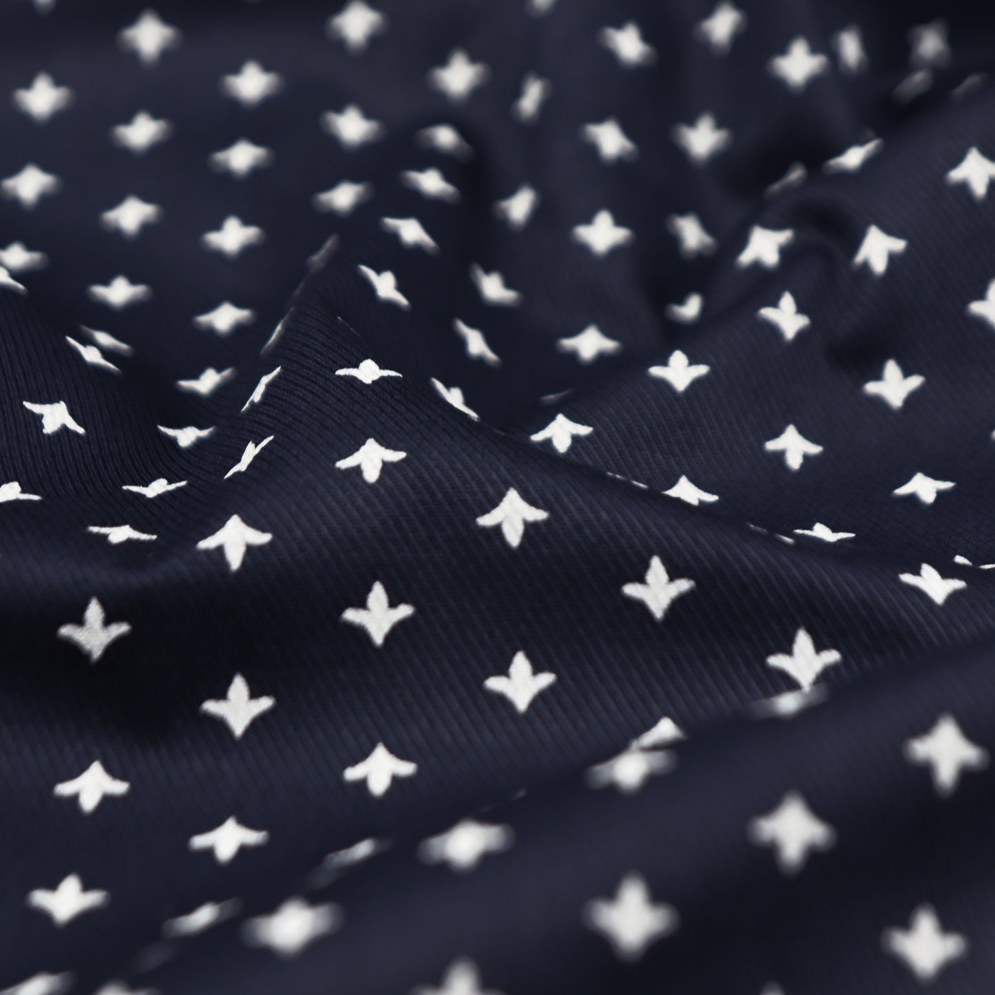 Mini Motif Printed Twill Fabric