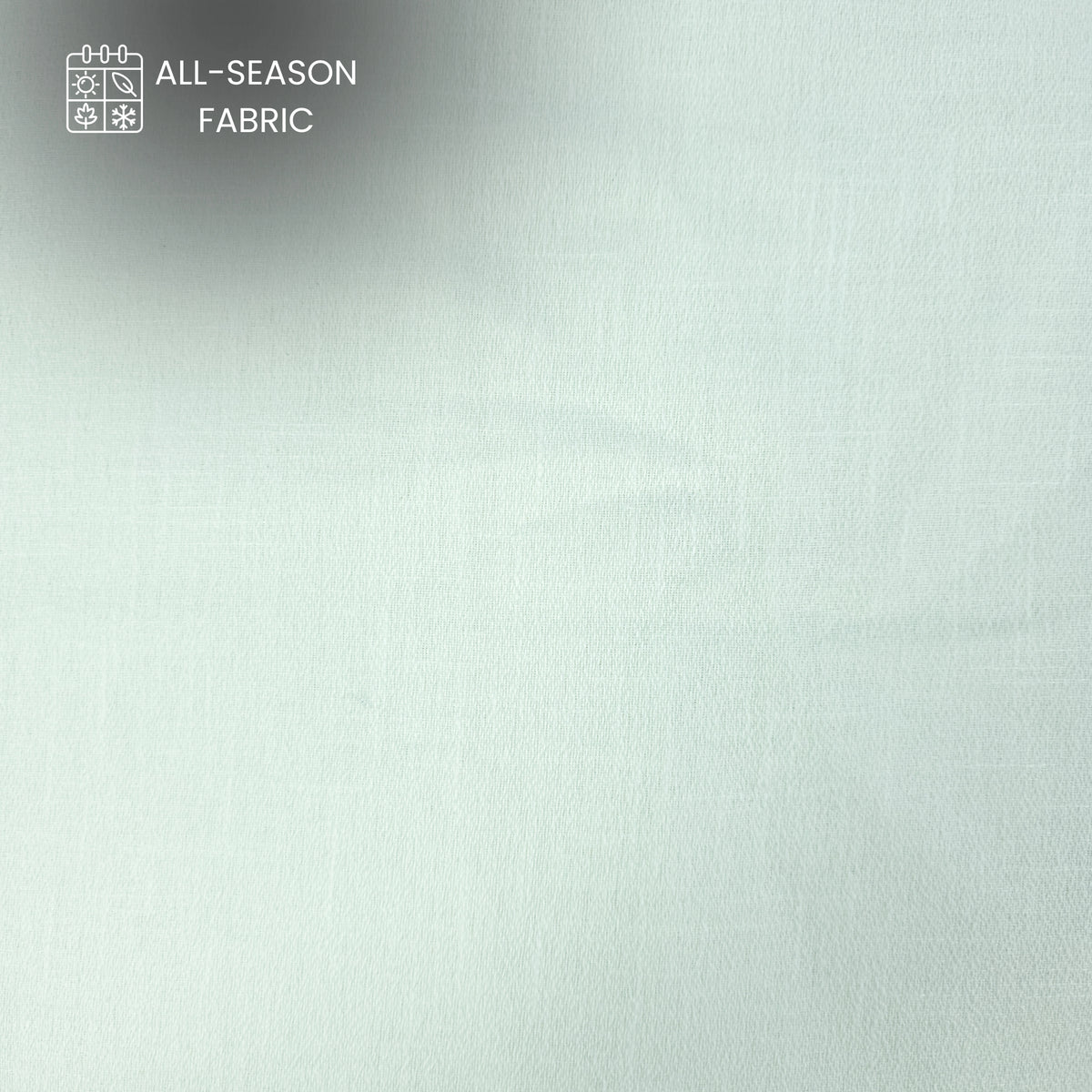 Textured Plain Dyed Crepe Cotton Slub Fabric - Off-White