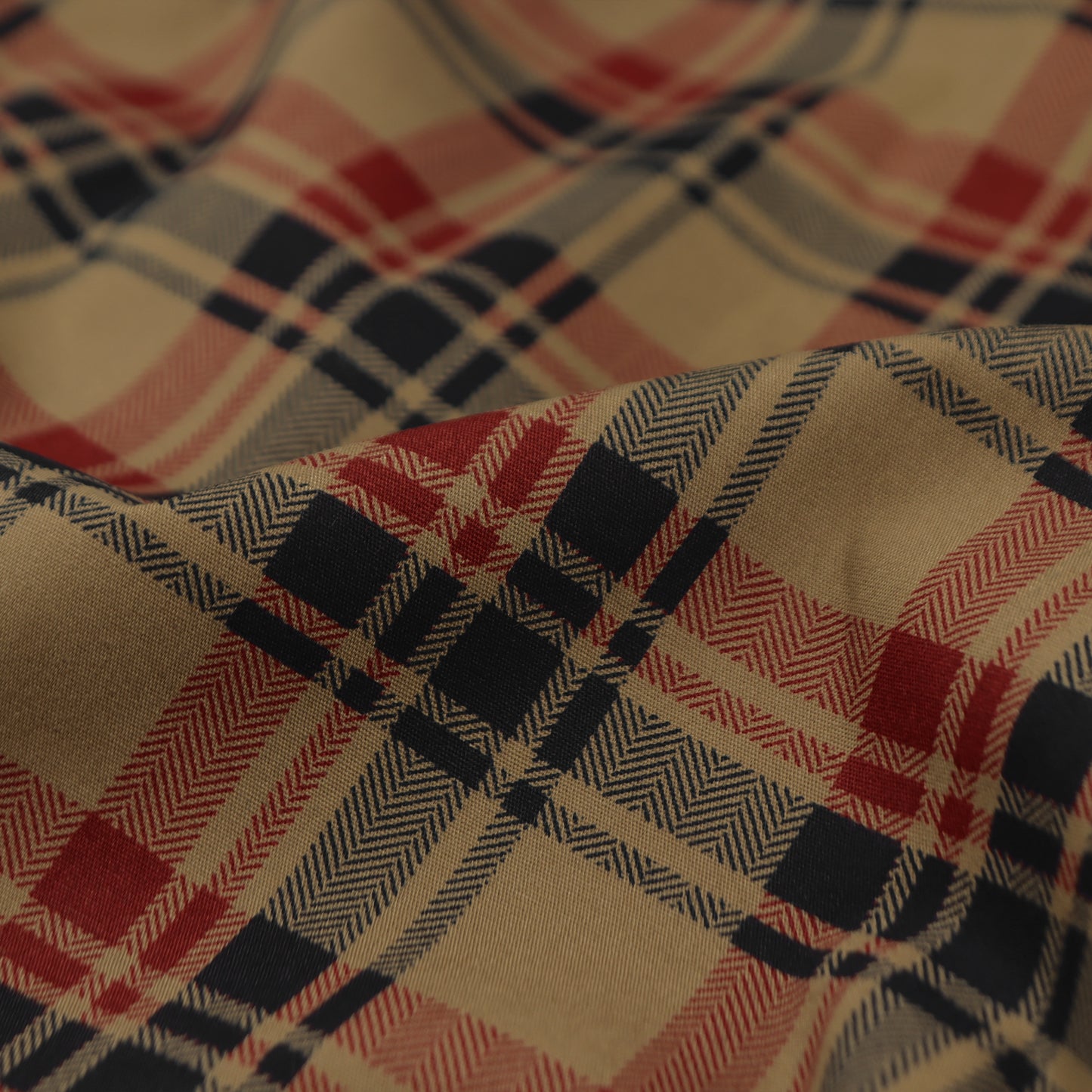 Classic Plaid Check Poplin Fabric