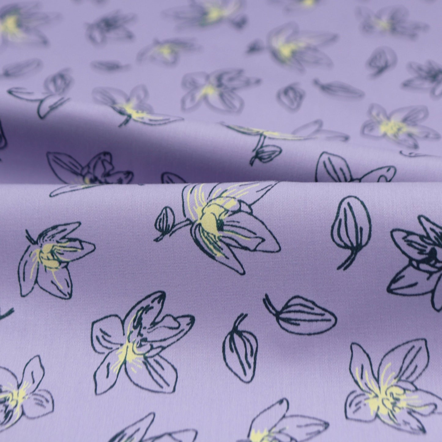 Twilight Orchid Poplin Fabric - Kapaas