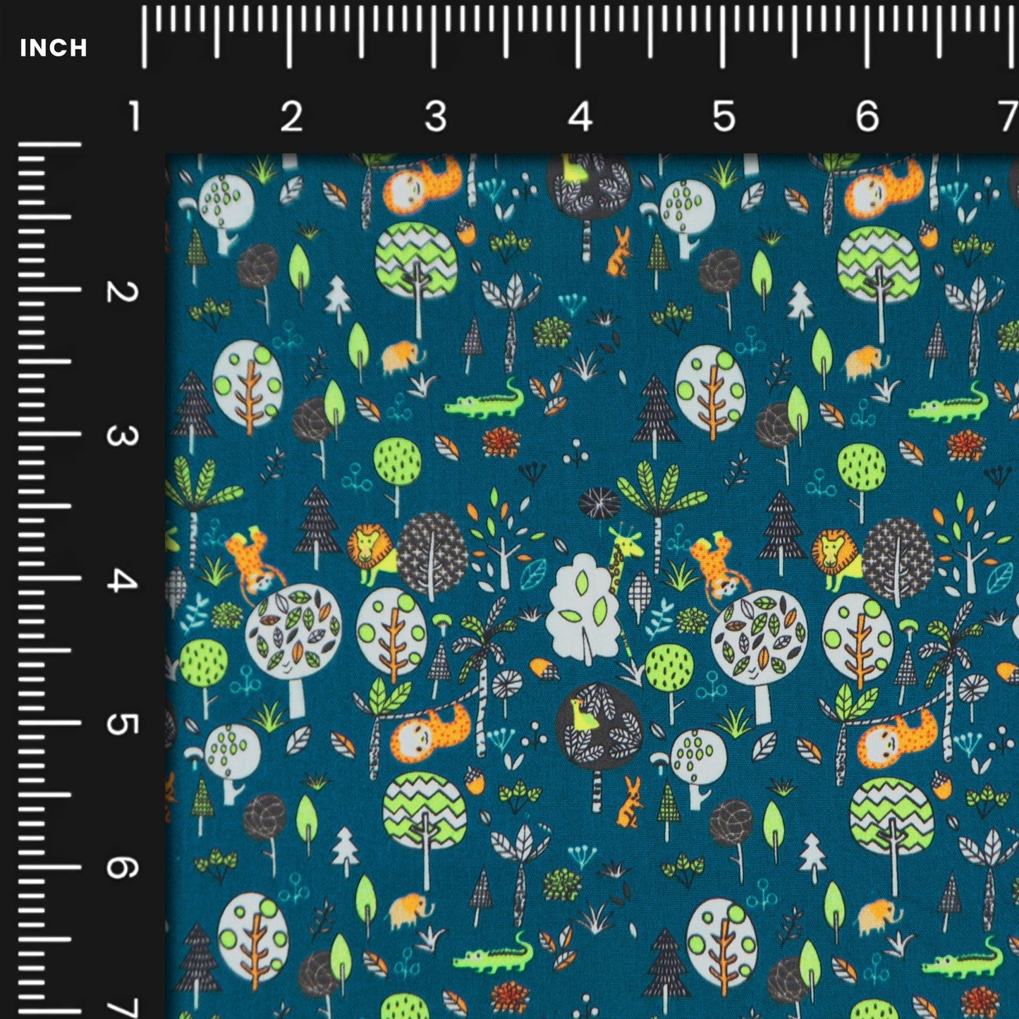 Whimsical Woodland Poplin Fabric - Kapaas