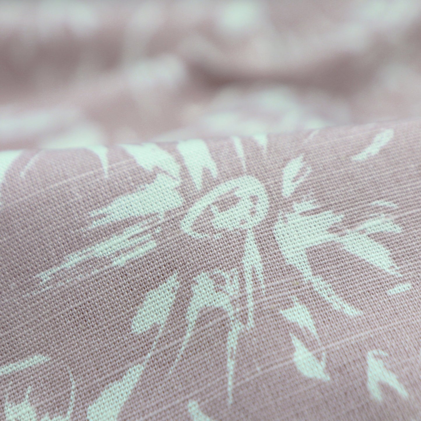 Whisper Flow Printed Slub Fabric - Kapaas