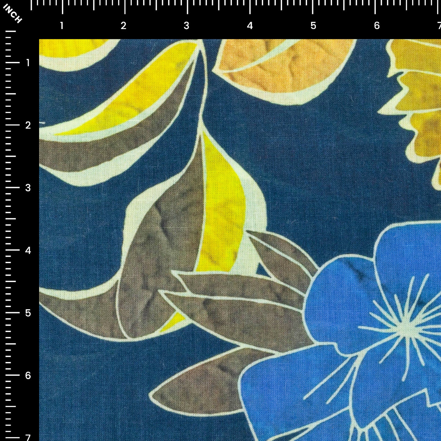 Timeless Floral Pattern Cambric Fabric