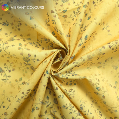 Whispering Vine Printed Poly-Cotton Fabric