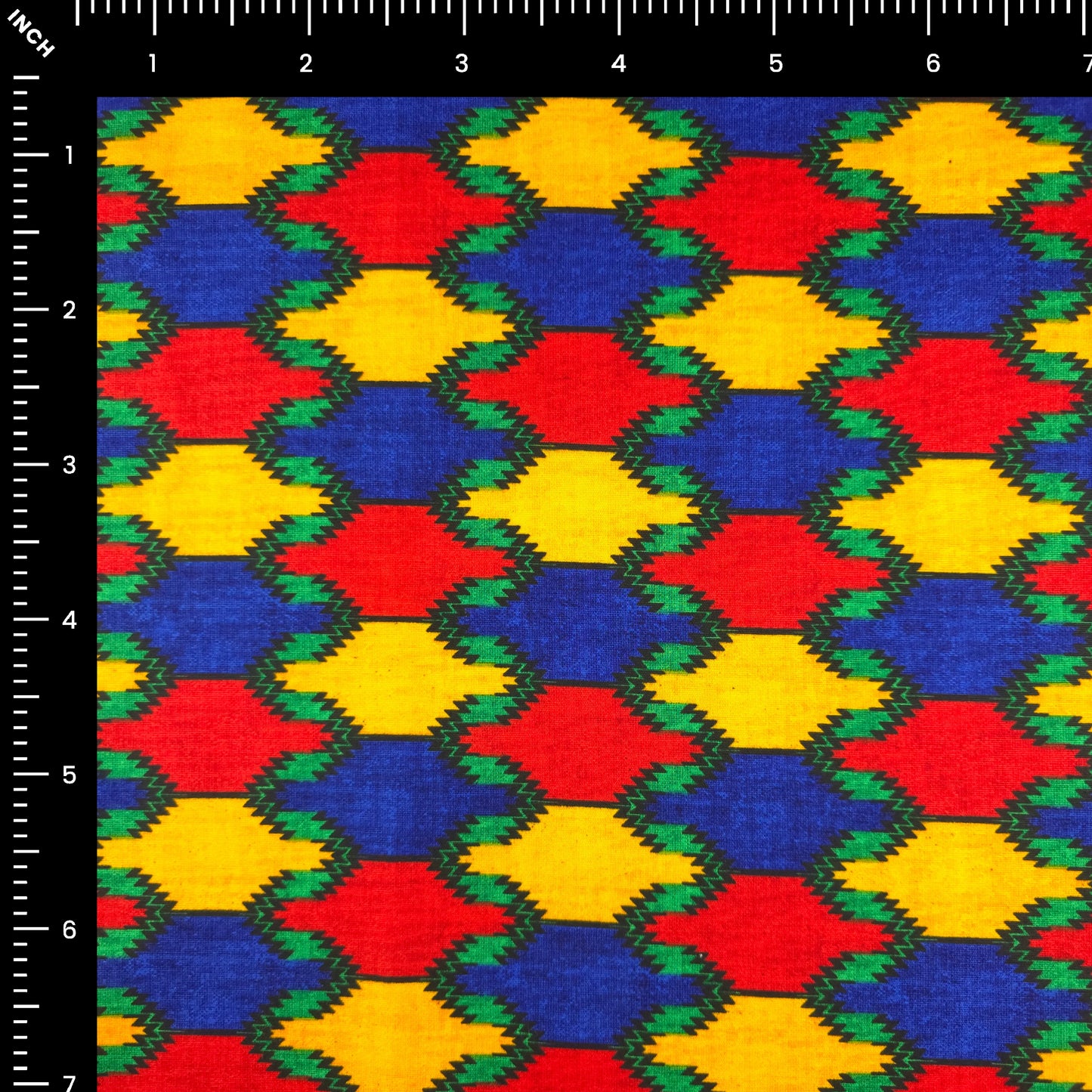 Bold Himalayan Dhaka Poplin Fabric