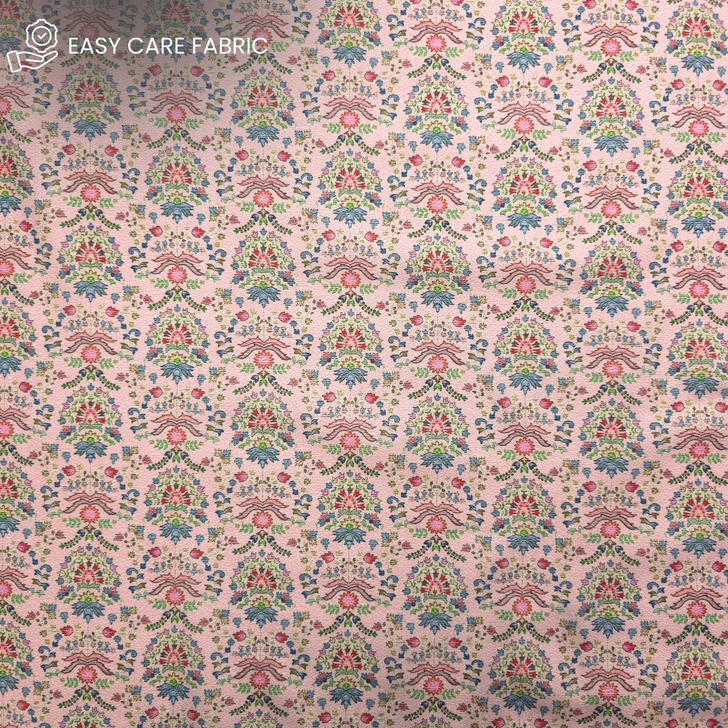 Vintage Floral Tapestry Printed Poly-Cotton Fabric