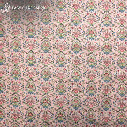 Vintage Floral Tapestry Printed Poly-Cotton Fabric