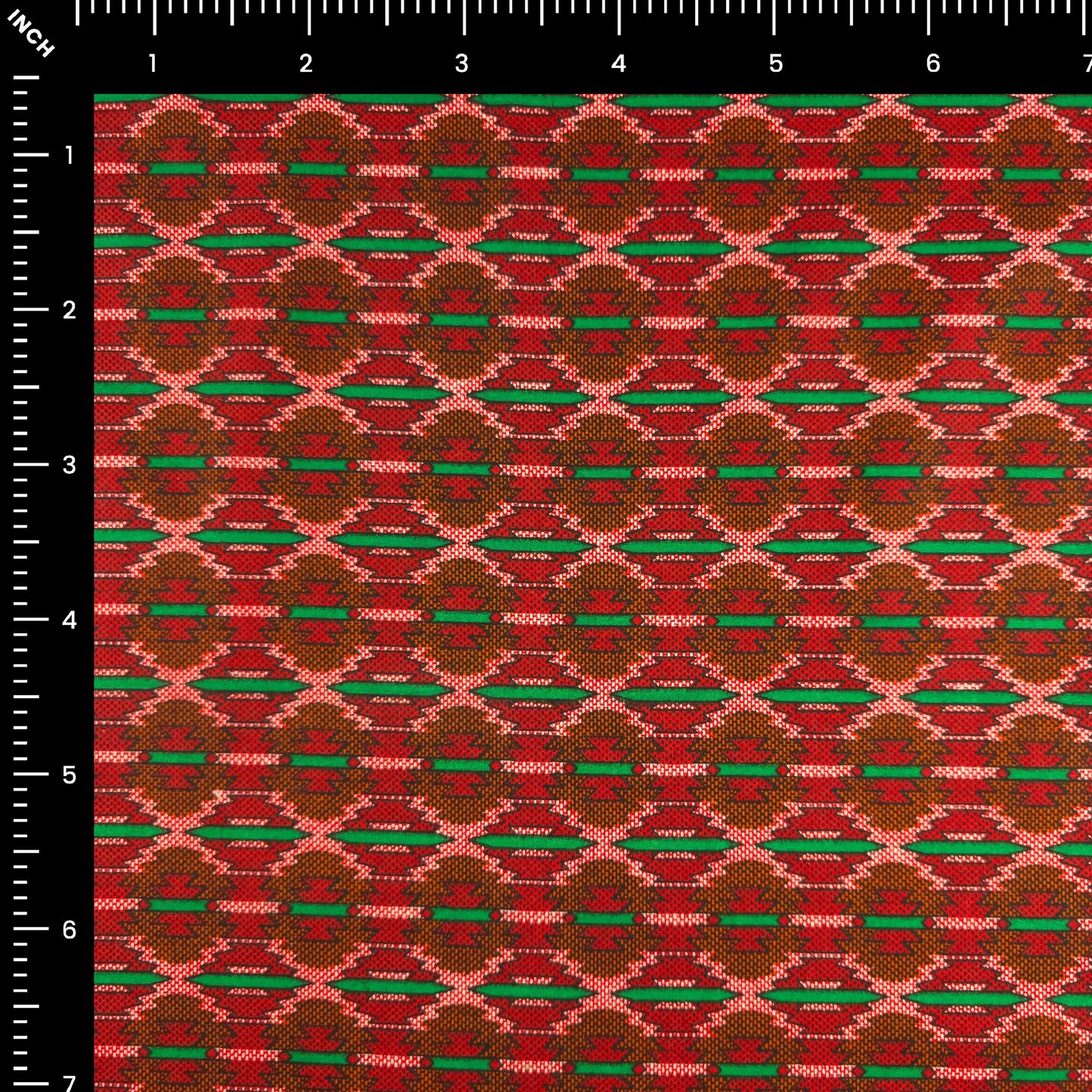 Classic Nepali Dhaka Printed Poplin Fabric