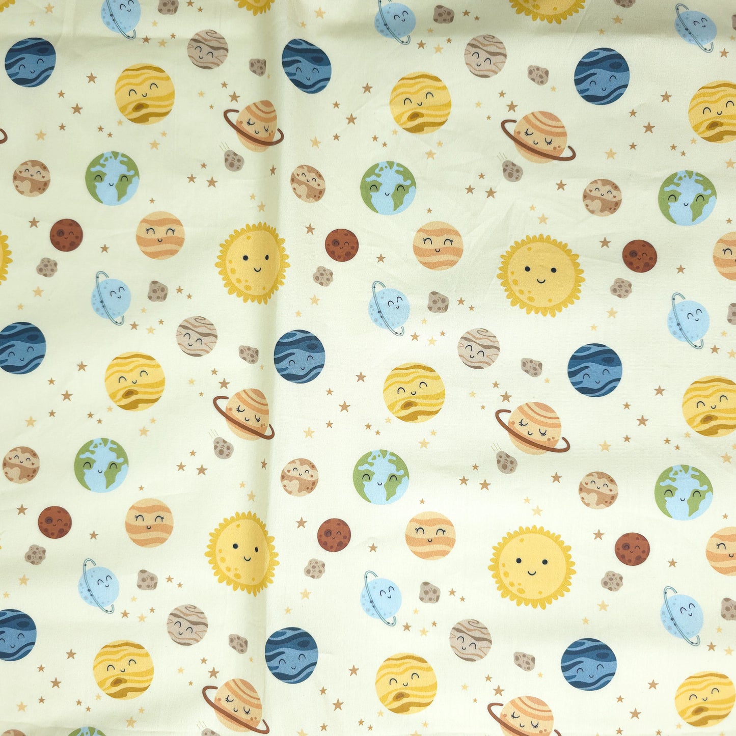Cosmic Adventure Printed Poplin Fabric