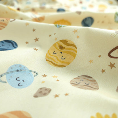 Cosmic Adventure Printed Poplin Fabric
