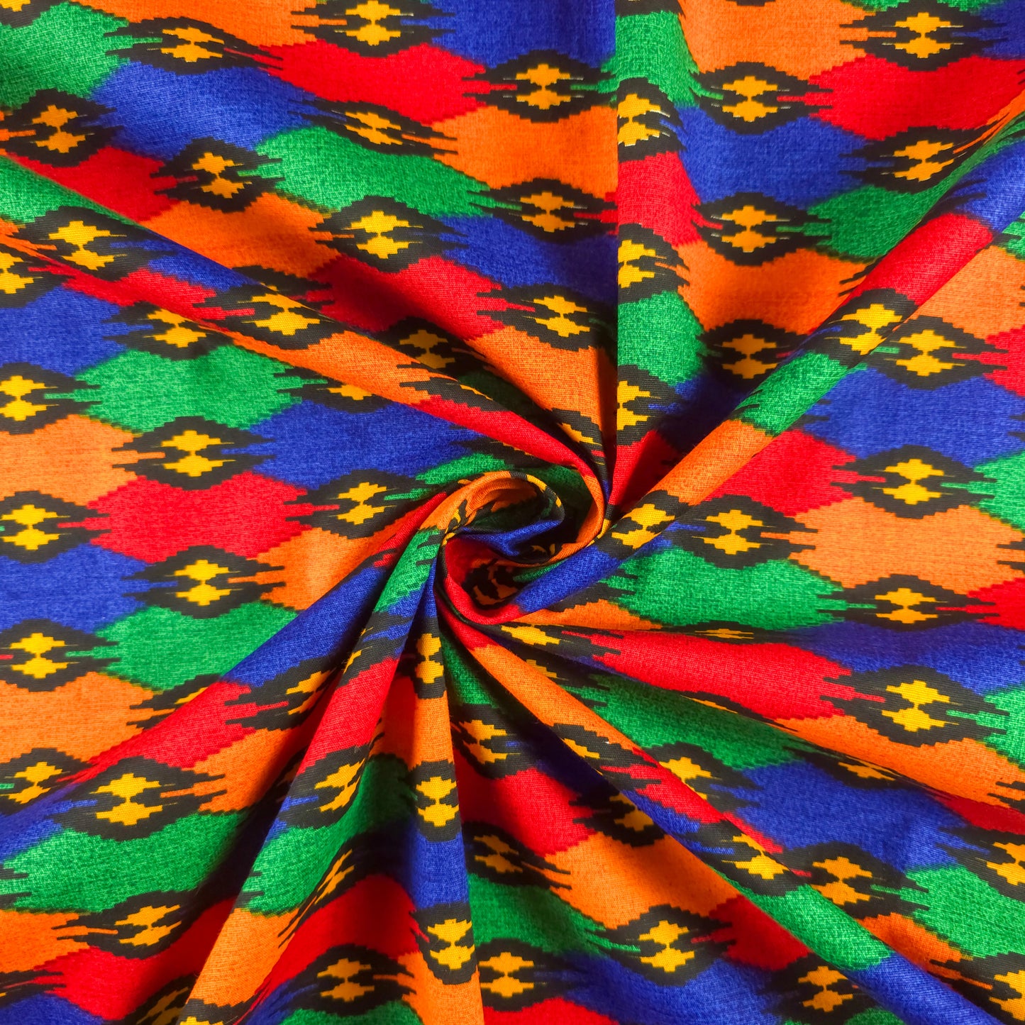 Ethnic Nepali Dhaka Printed Poplin Fabric