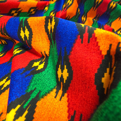 Ethnic Nepali Dhaka Printed Poplin Fabric