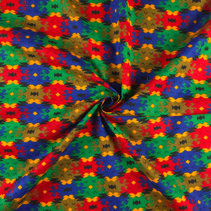 Classic Tribal Dhaka Print Fabric