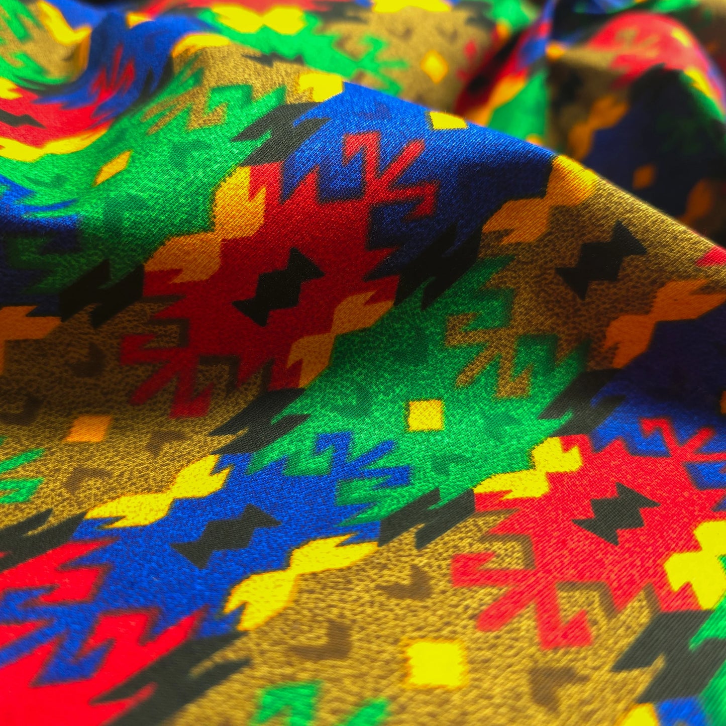 Classic Tribal Dhaka Print Fabric