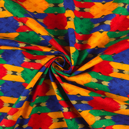 Boutique Style Dhaka Print Poplin Fabric