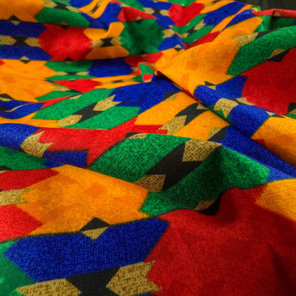 Boutique Style Dhaka Print Poplin Fabric