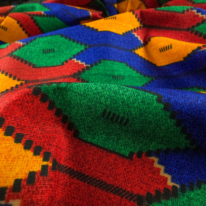 Cultural Nepali Dhaka Poplin Fabric