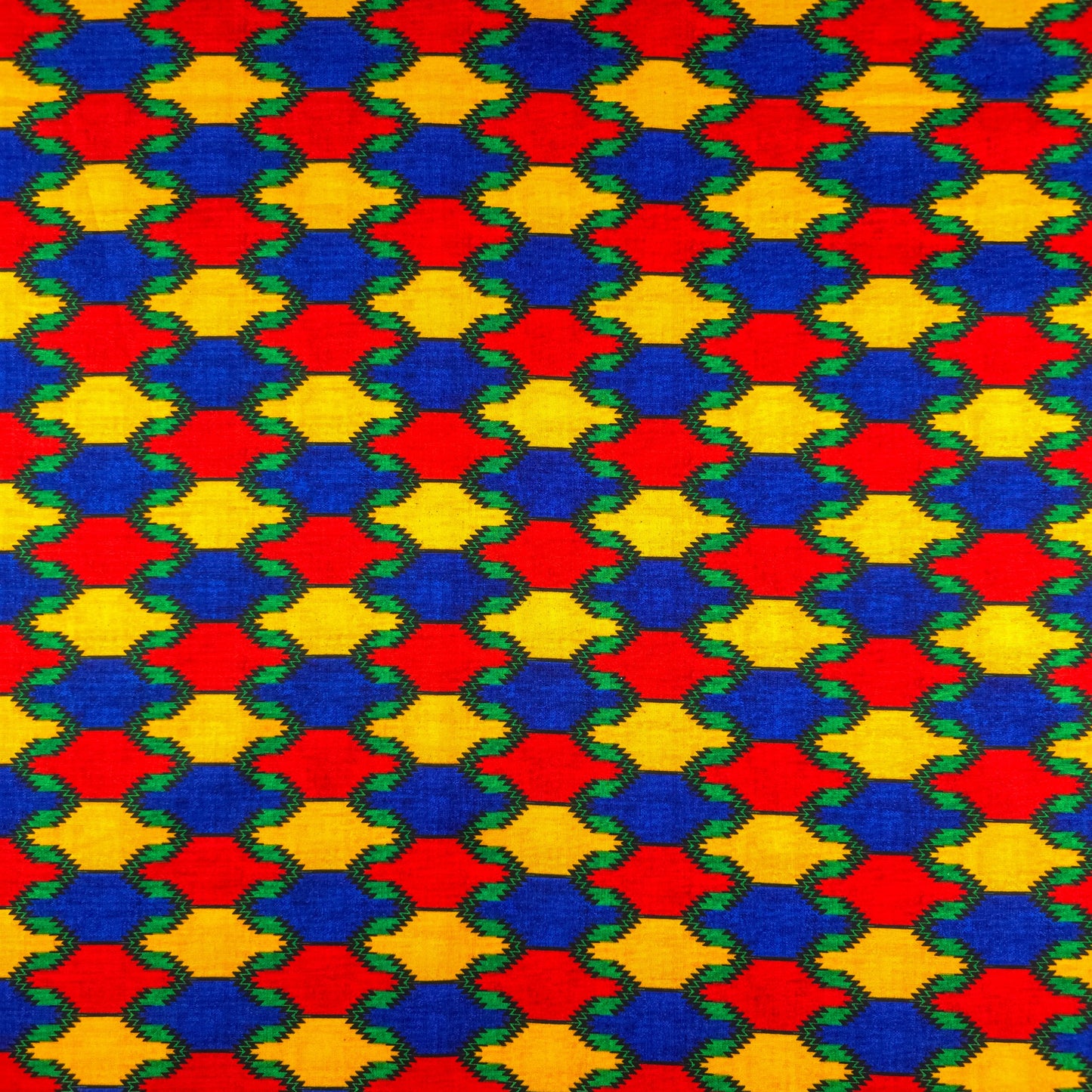 Bold Himalayan Dhaka Poplin Fabric