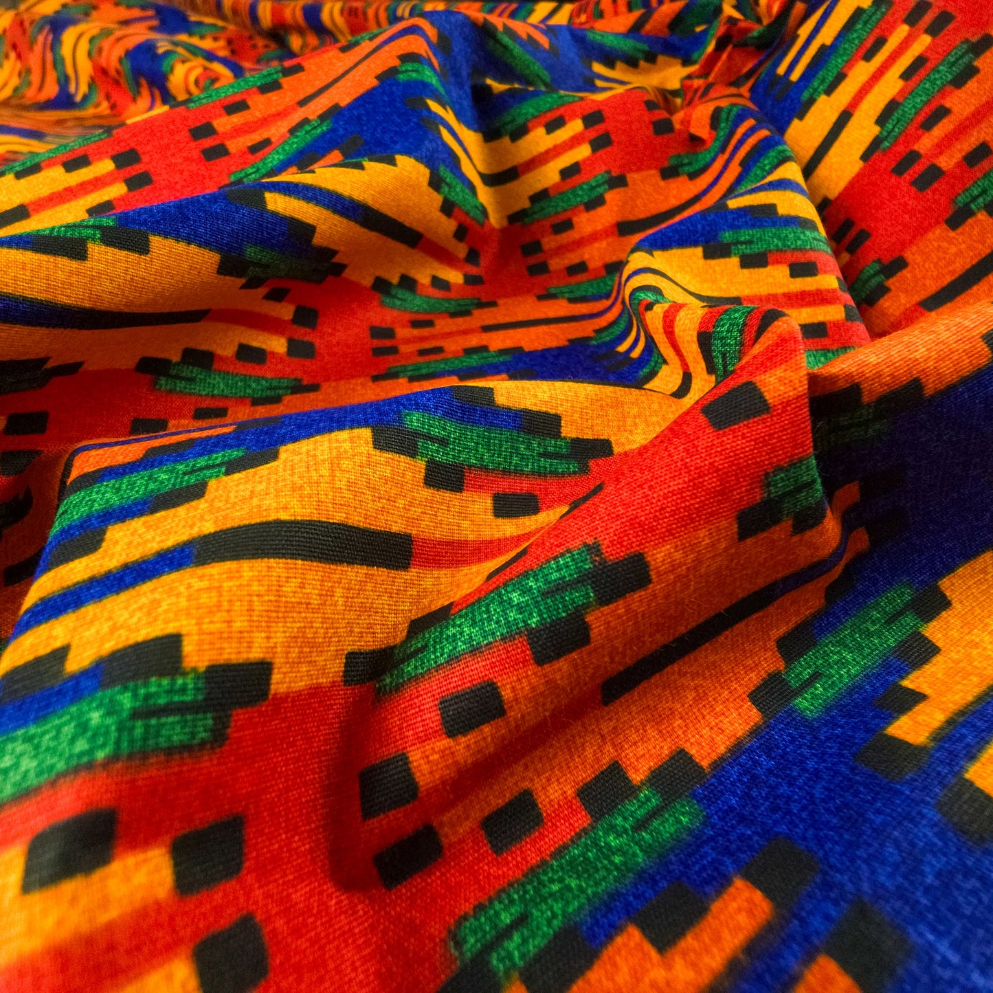 Timeless Nepali Dhaka Poplin Fabric