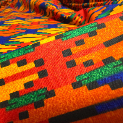 Timeless Nepali Dhaka Poplin Fabric