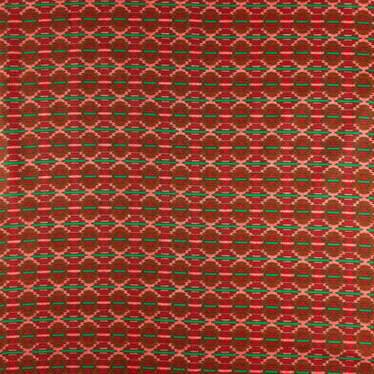 Classic Nepali Dhaka Printed Poplin Fabric