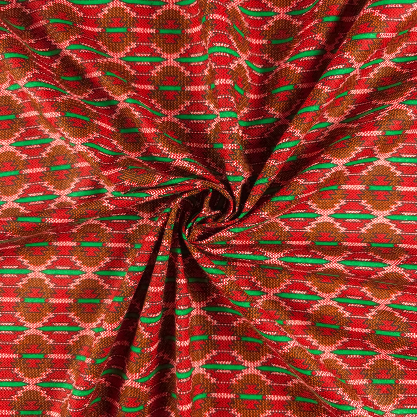 Classic Nepali Dhaka Printed Poplin Fabric