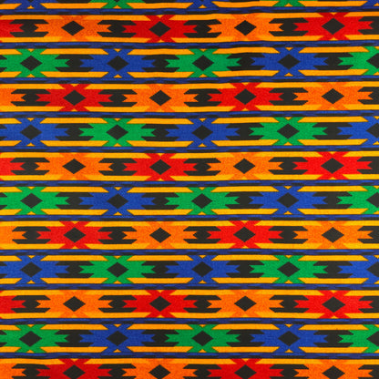 Himalayan Dhaka Pattern Printed Poplin Fabric