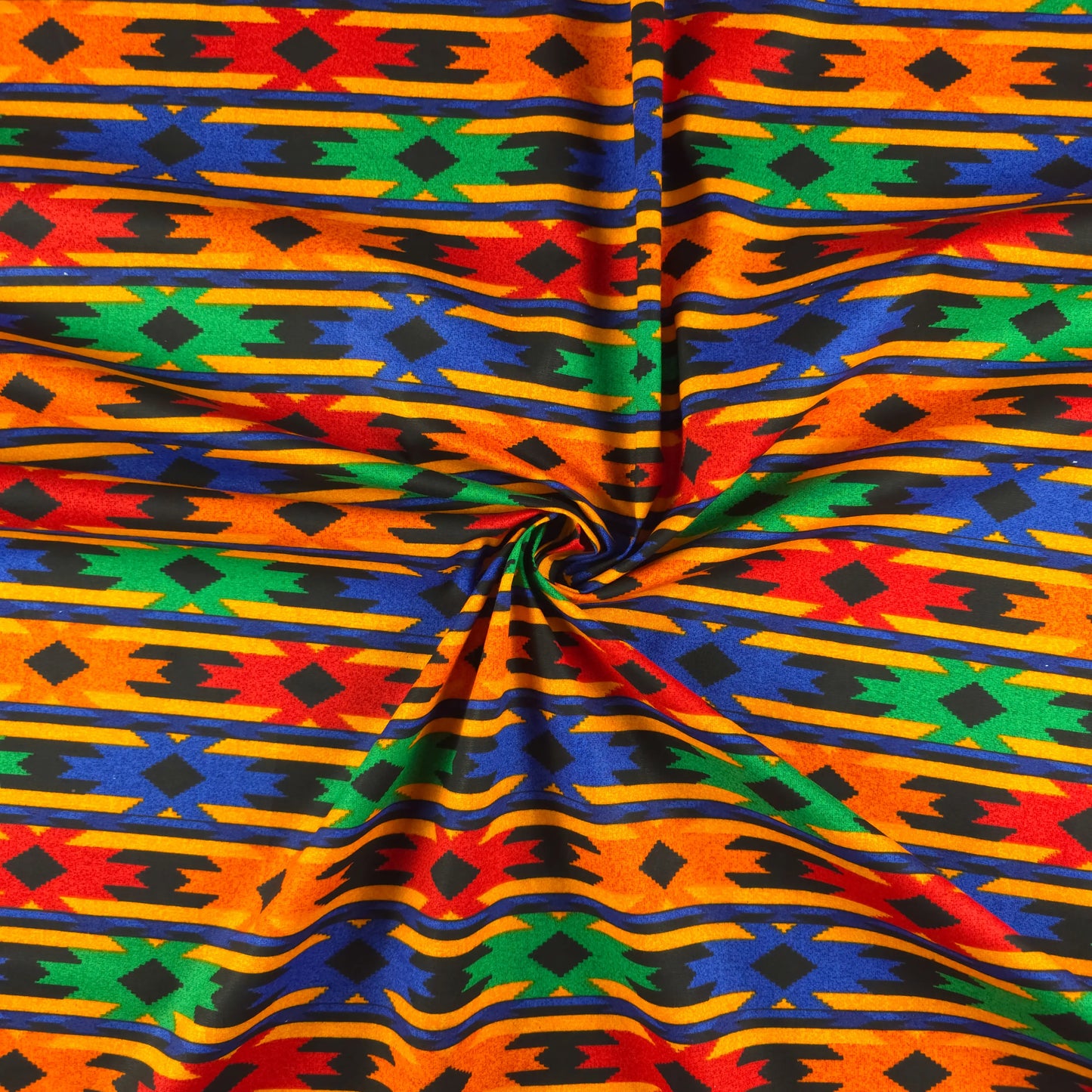 Himalayan Dhaka Pattern Printed Poplin Fabric