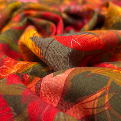 Wild Meadow Floral Printed Rayon Fabric