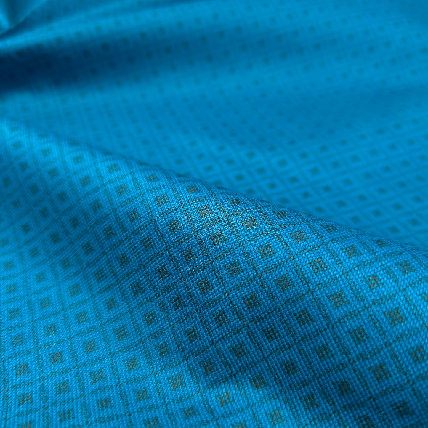Heritage Lattice Printed Oxford Fabric
