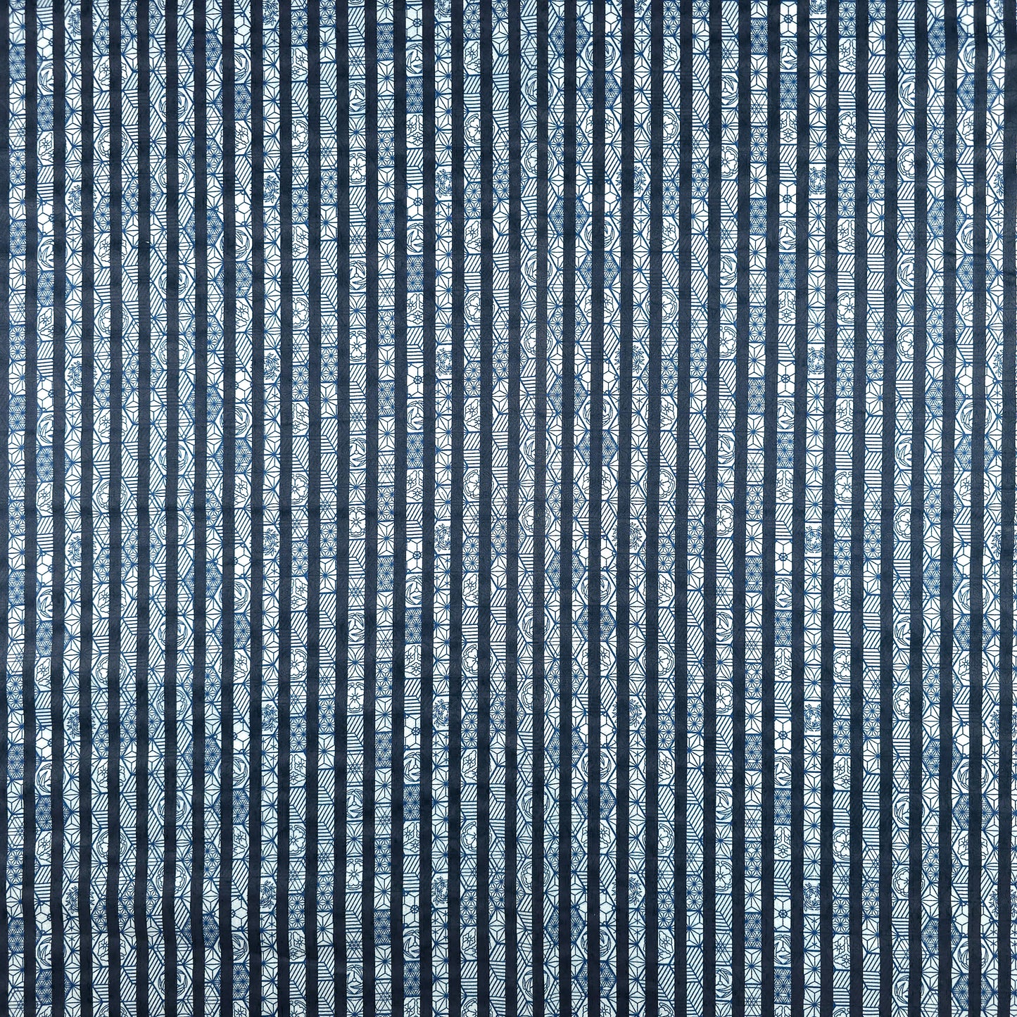 Royal Etched Stripe Printed Satin Fabric