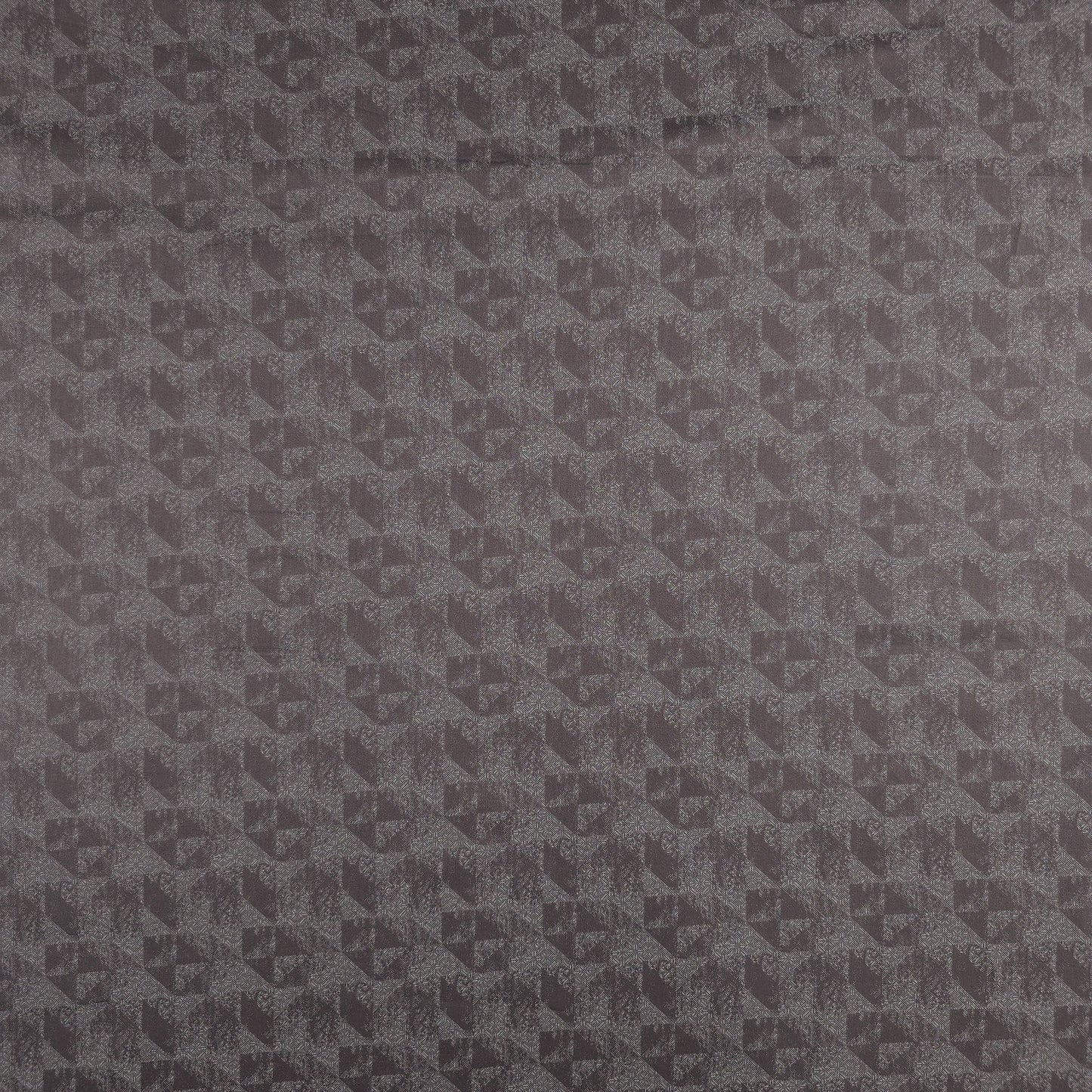 Shadow Geometric Texture Satin Fabric