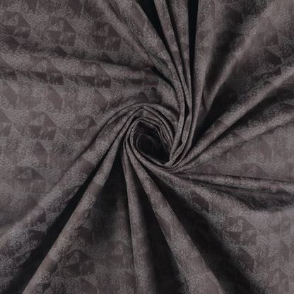 Shadow Geometric Texture Satin Fabric