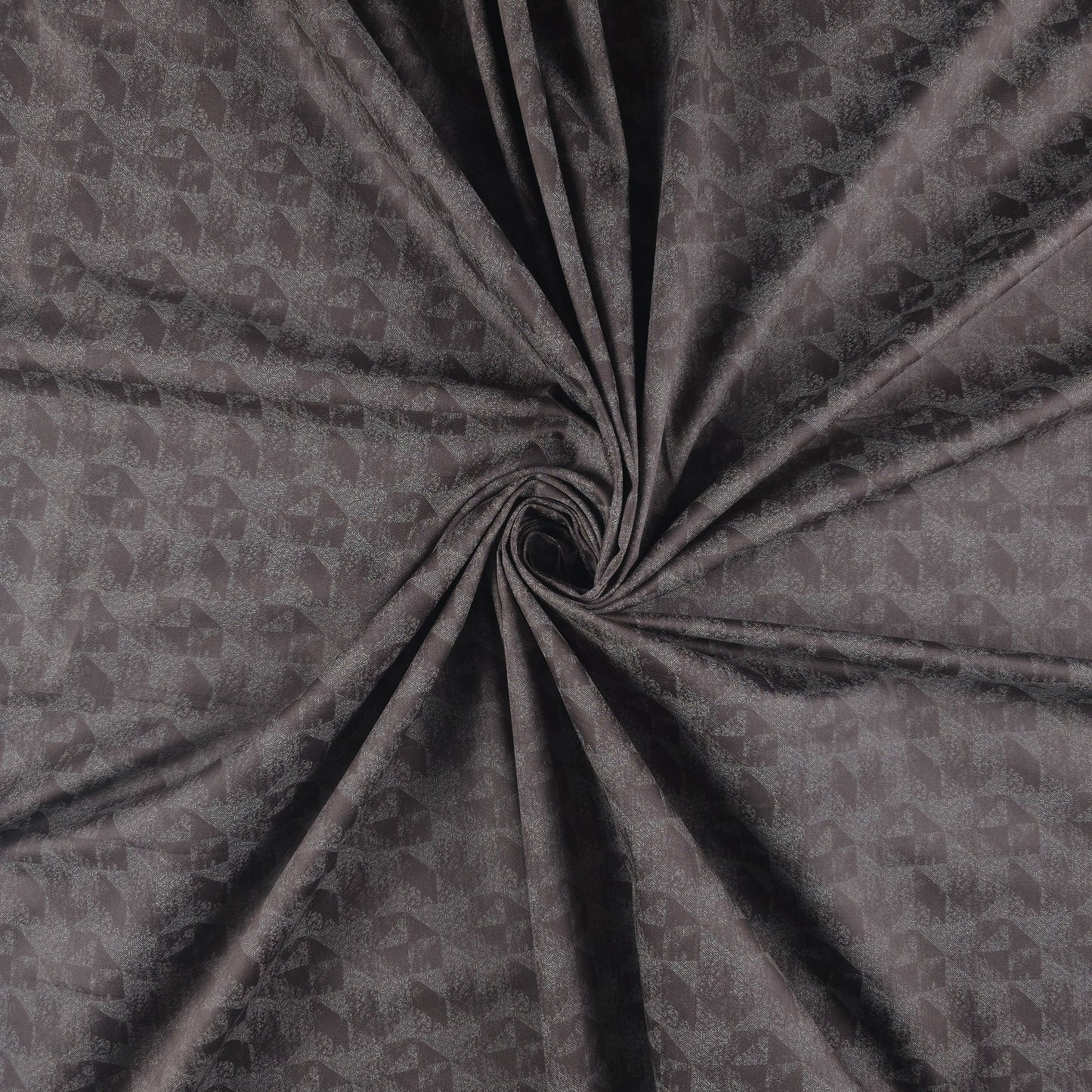 Shadow Geometric Texture Satin Fabric