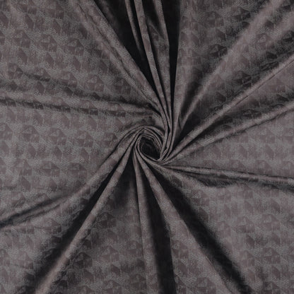 Shadow Geometric Texture Satin Fabric