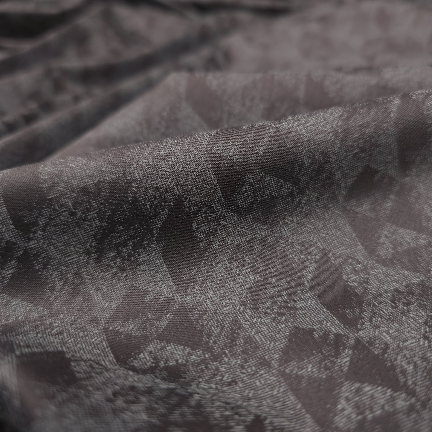 Shadow Geometric Texture Satin Fabric