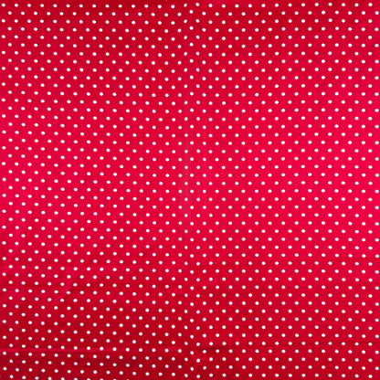 Classic Polka Dot Printed Satin Fabric