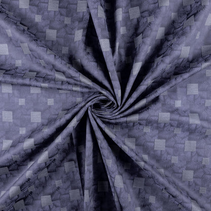 Regal Abstract Square Satin Fabric