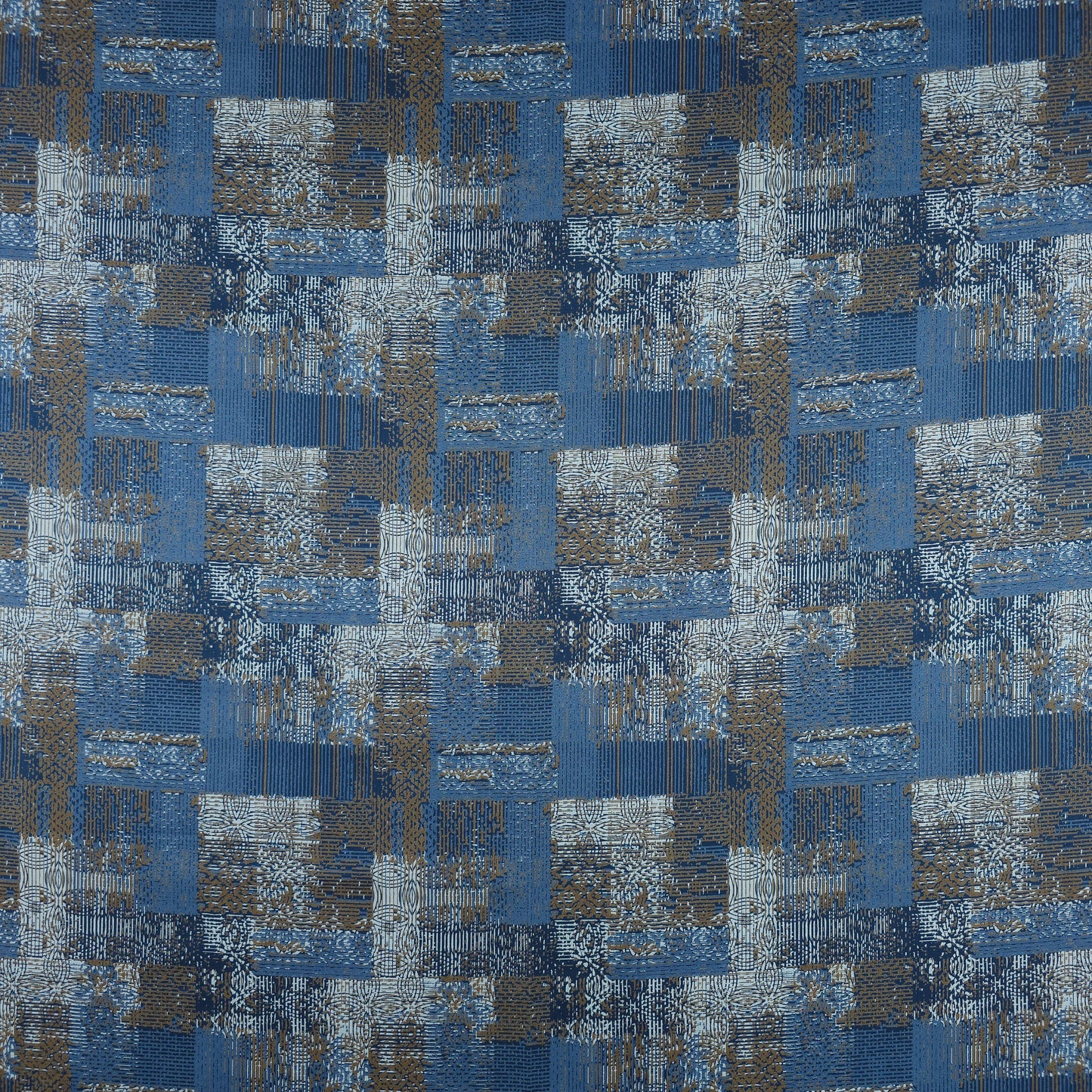 Royal Abstract Texture Satin Fabric