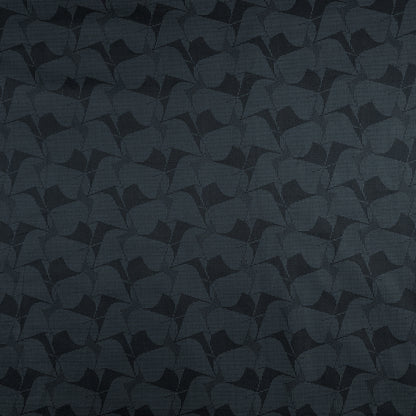 Midnight Abstract Texture Satin Fabric