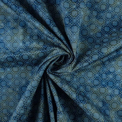 Imperial Tessellation Printed Satin Fabric