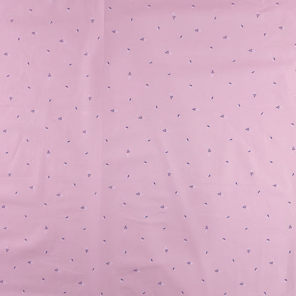 Minimal Geo Dot Printed Satin Fabric