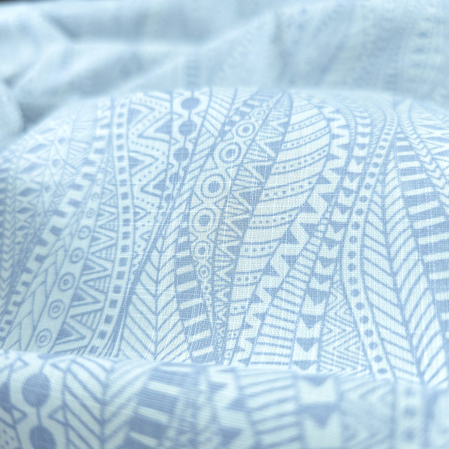 Artisan Geometric Stripe Cotton Slub Fabric