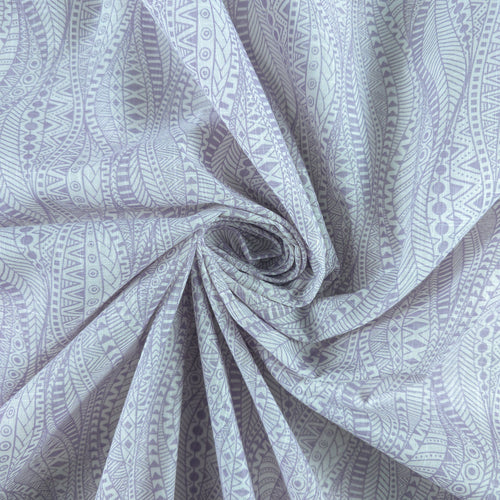 Artisan Geometric Stripe Cotton Slub Fabric