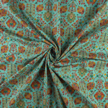 Heritage Floral Jaal PolyCotton Fabric