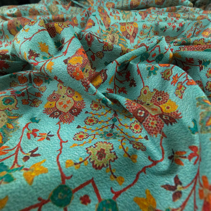 Heritage Floral Jaal PolyCotton Fabric