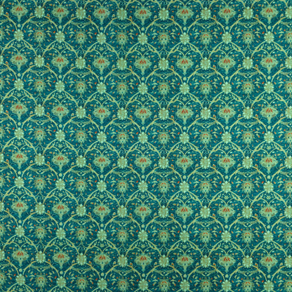 Regal Persian Vine Jaal Magic Slub Fabric